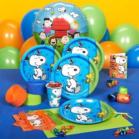 peanuts snoopy party favors|peanuts and snoopy party supplies.